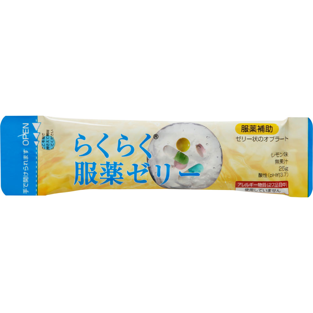 らくらく服薬ゼリー スティックタイプ ２５ＧＸ６ 龍角散