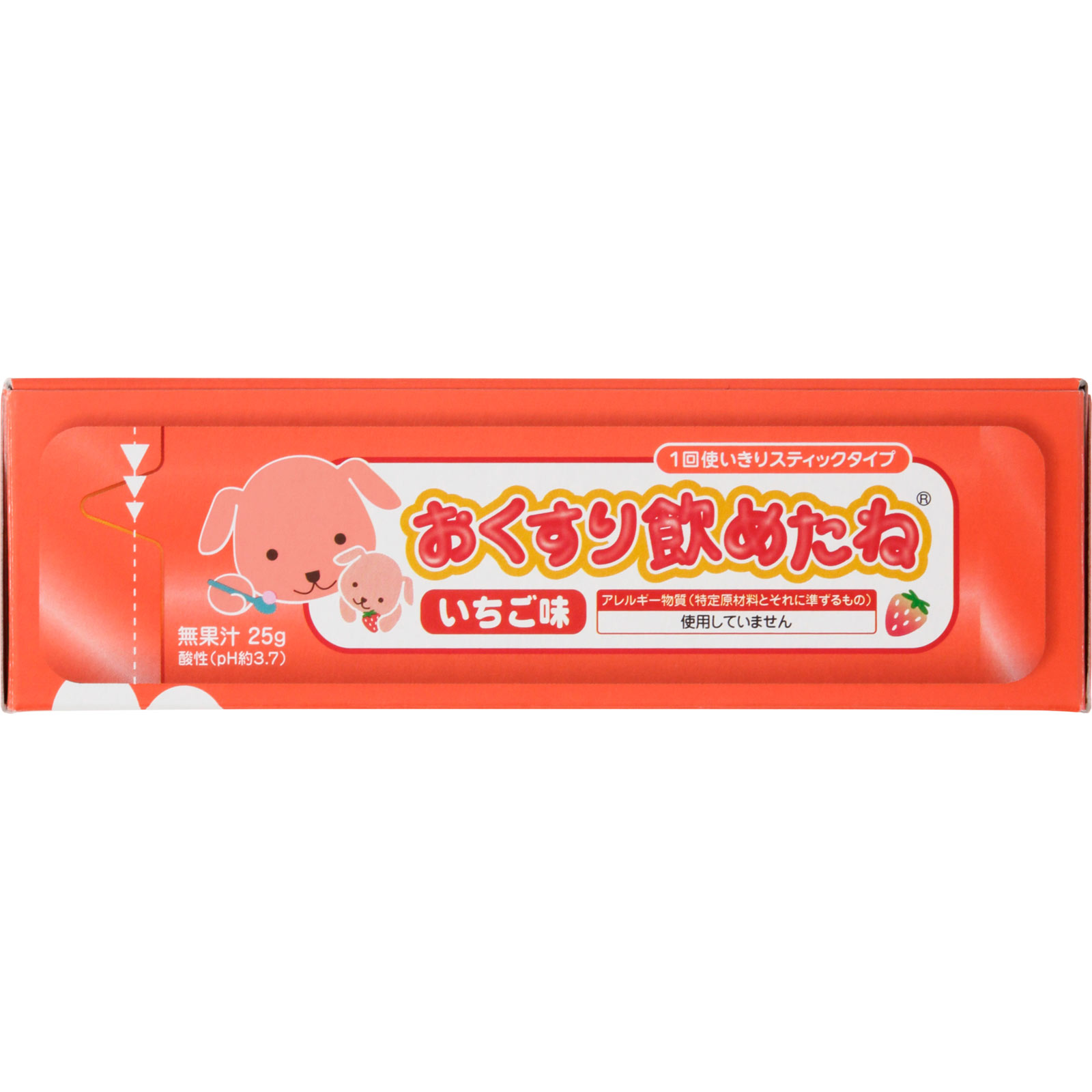 おくすり飲めたねスティックタイプ（いちご味） ２５Ｇ×６ 龍角散