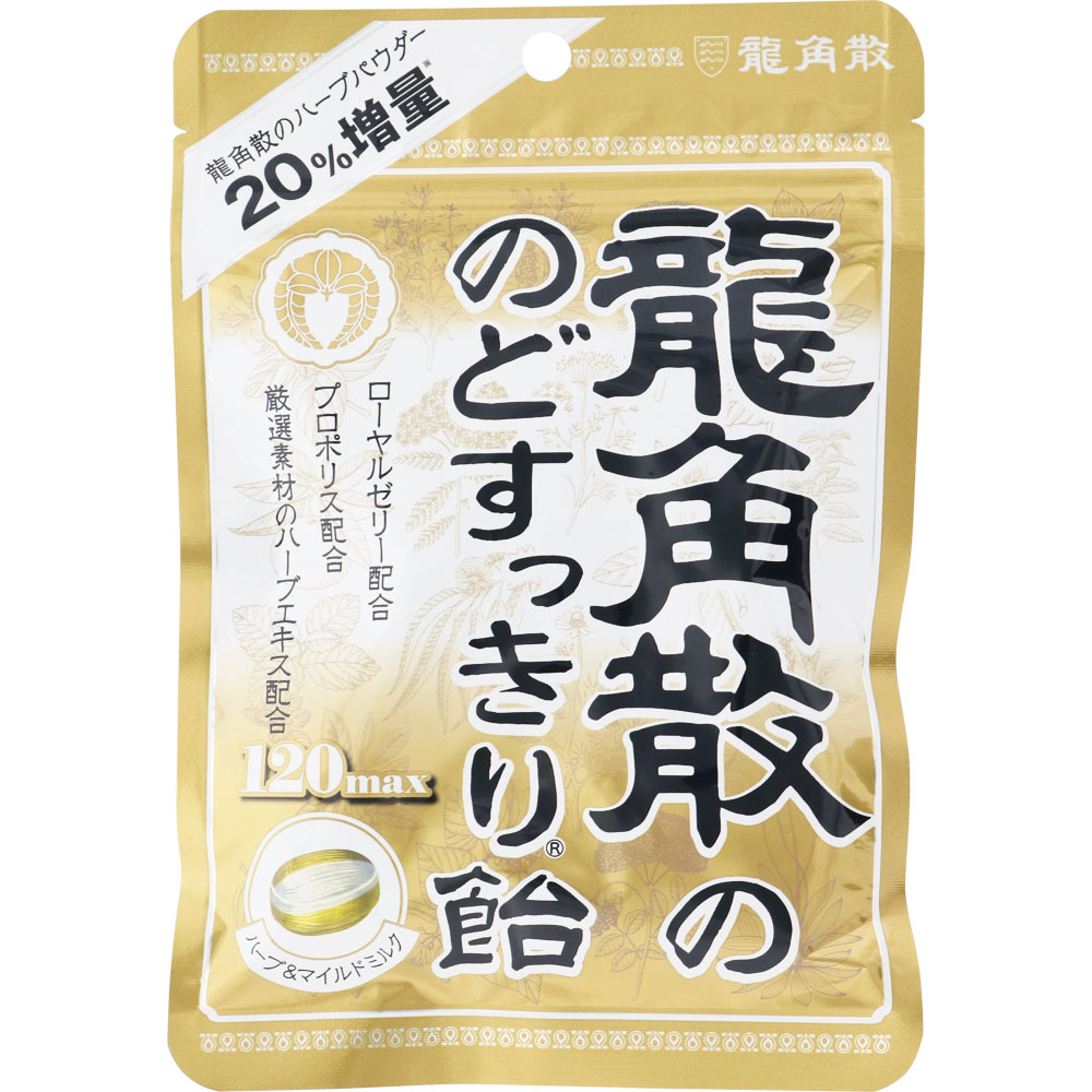 龍角散ののどすっきり飴120max 袋 ８８Ｇ 龍角散
