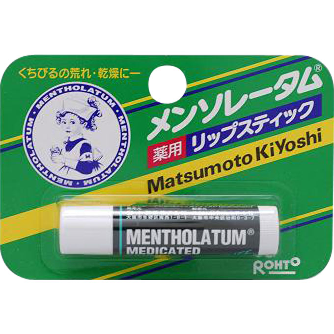 MK メンソレータム 薬用リップスティック ４．５ｇ ロート製薬 (医薬部外品)