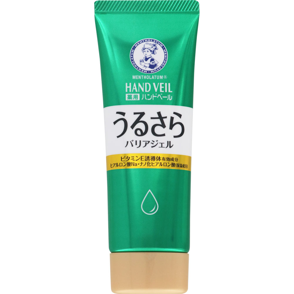 メンソレータム 薬用ハンドベール うるおいさらっとジェル ７０ｇ ロート製薬 (医薬部外品)