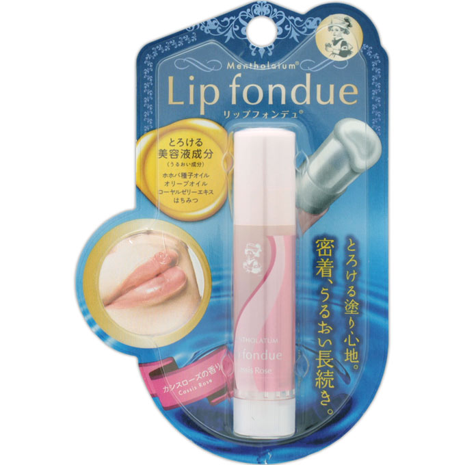 メンソレータム リップフォンデュ カシスローズの香り ４．２ｇ ロート製薬