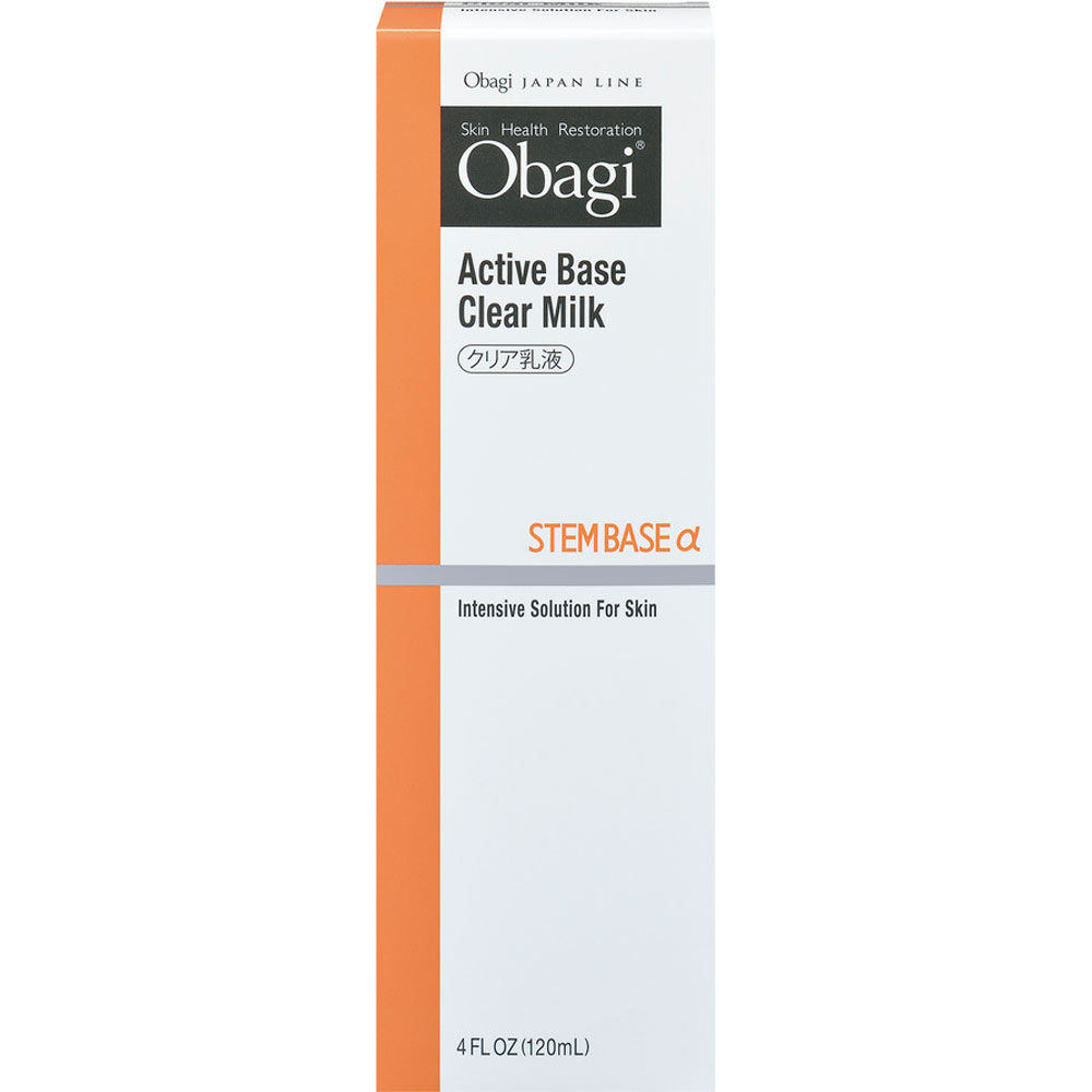 オバジアクティブベースクリアミルク １２０ｍｌ ロート製薬
