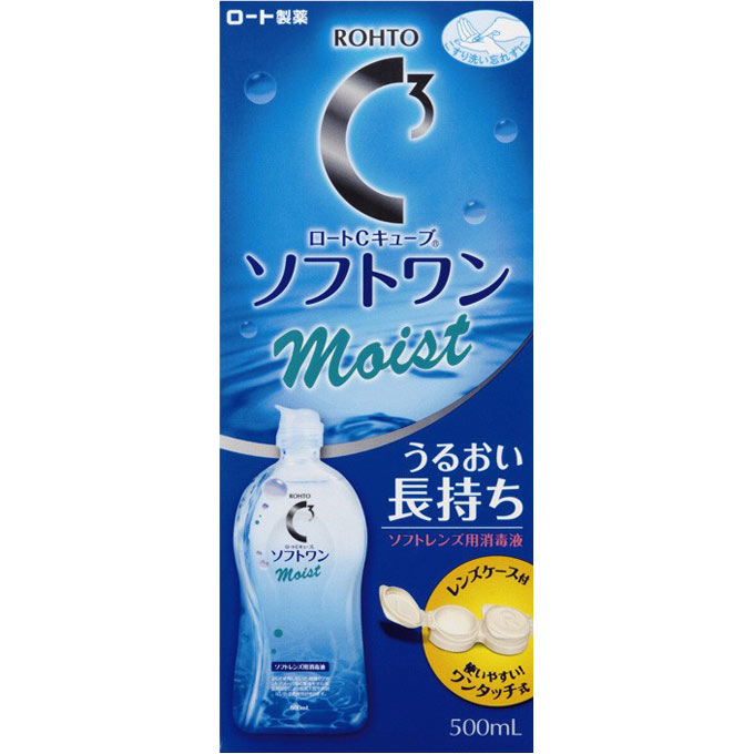ロートＣキューブ ソフトワン モイストａ ５００ｍｌ ロート製薬 (医薬部外品)