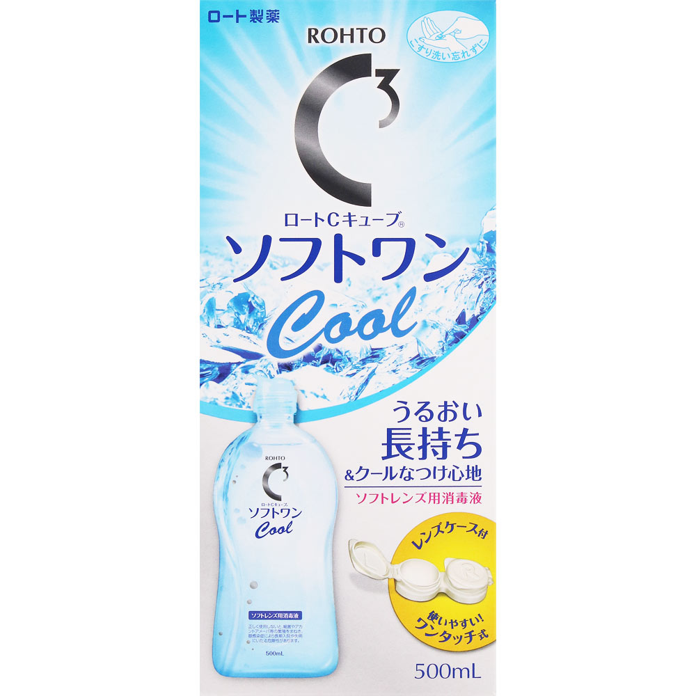 ロートＣキューブ ソフトワン クールａ ５００ｍｌ ロート製薬 (医薬部外品)
