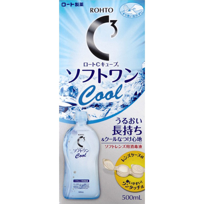 ロートＣキューブ ソフトワン クールａ ５００ｍｌ ロート製薬 (医薬部外品)