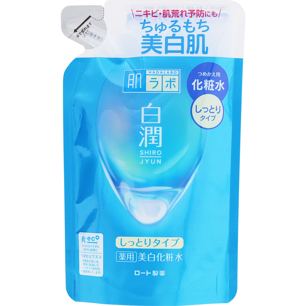 肌ラボ　白潤薬用美白化粧水しっとりタイプ　つめかえ用 １７０ｍｌ ロート製薬 (医薬部外品)