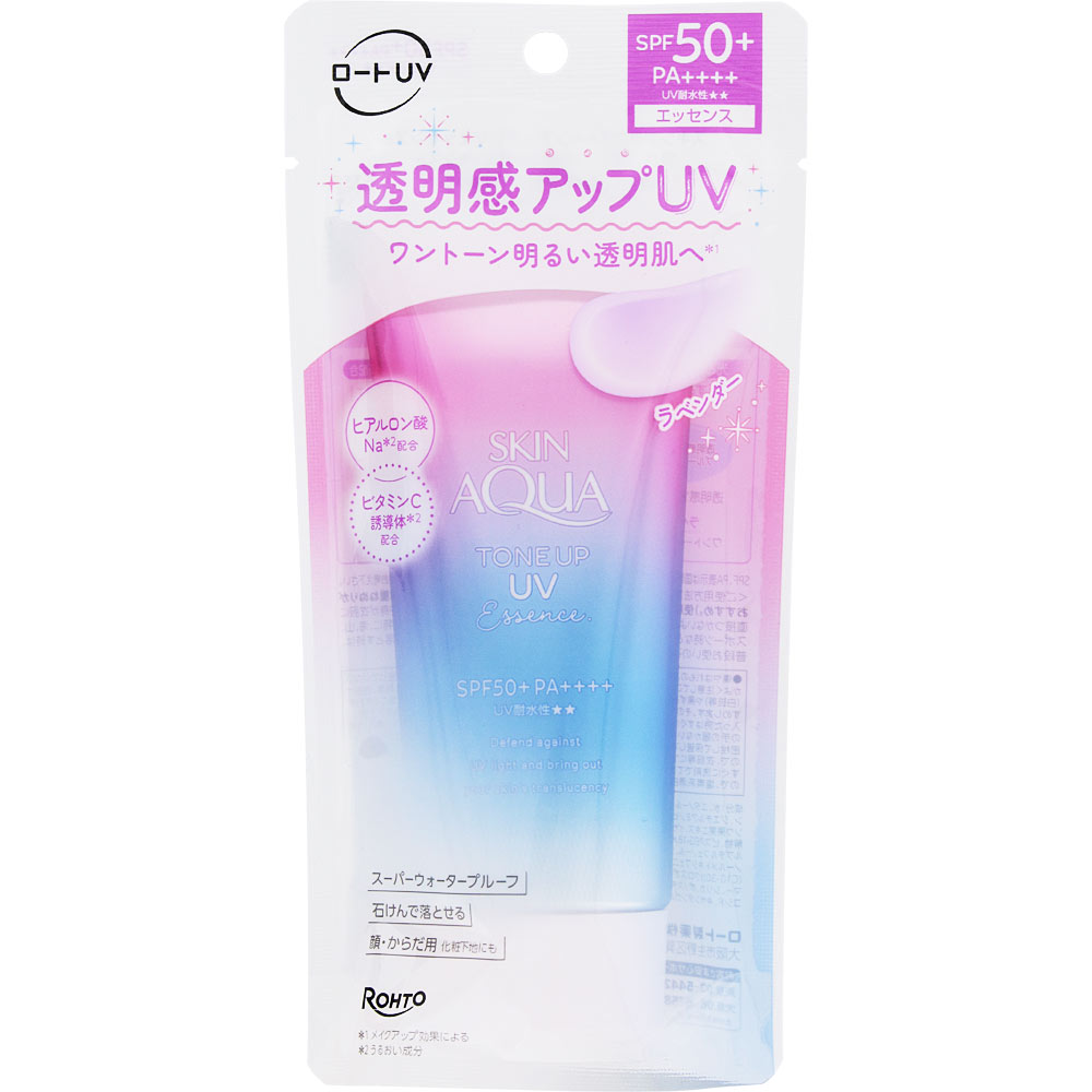 スキンアクア　トーンアップＵＶエッセンス ８０ｇ ロート製薬