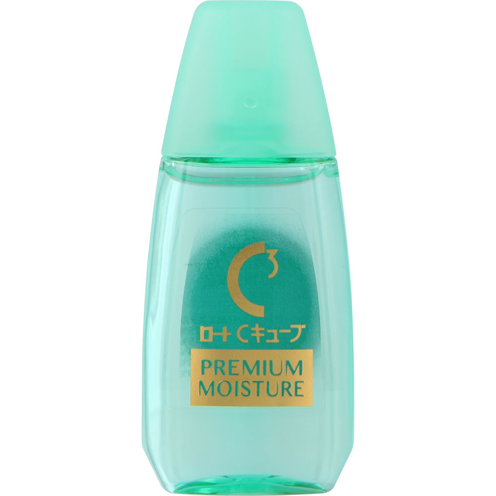 ロートＣキューブ プレミアムモイスチャー １８ｍｌ ロート製薬 【第3類医薬品】