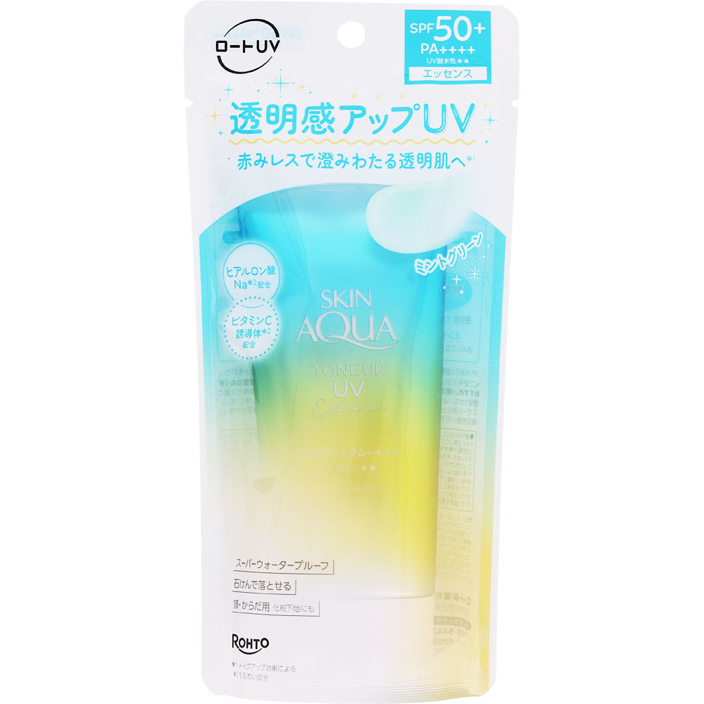 スキンアクアトーンアップＵＶエッセンスＭグリーン ８０ｇ ロート製薬