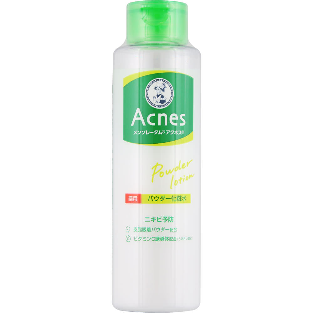 メンソレータム アクネス 薬用パウダー化粧水 １８０ｍｌ ロート製薬 (医薬部外品)