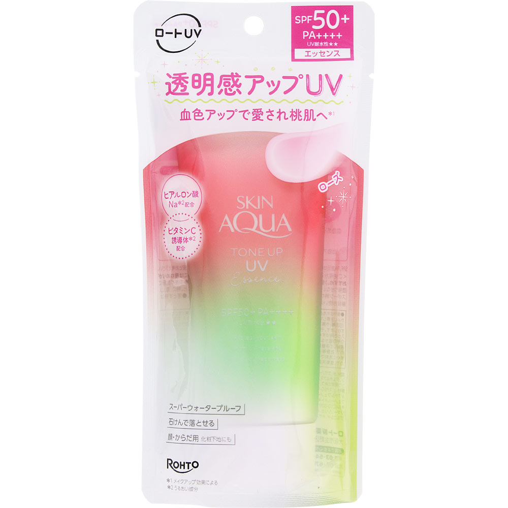 スキンアクアトーンアップエッセンスハピネスオーラ ８０ｇ ロート製薬