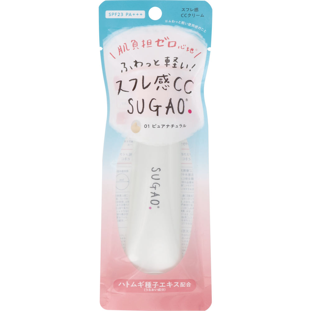 ＳＵＧＡＯ スフレ感ＣＣクリーム ピュアナチュラル ２５ｇ ロート製薬