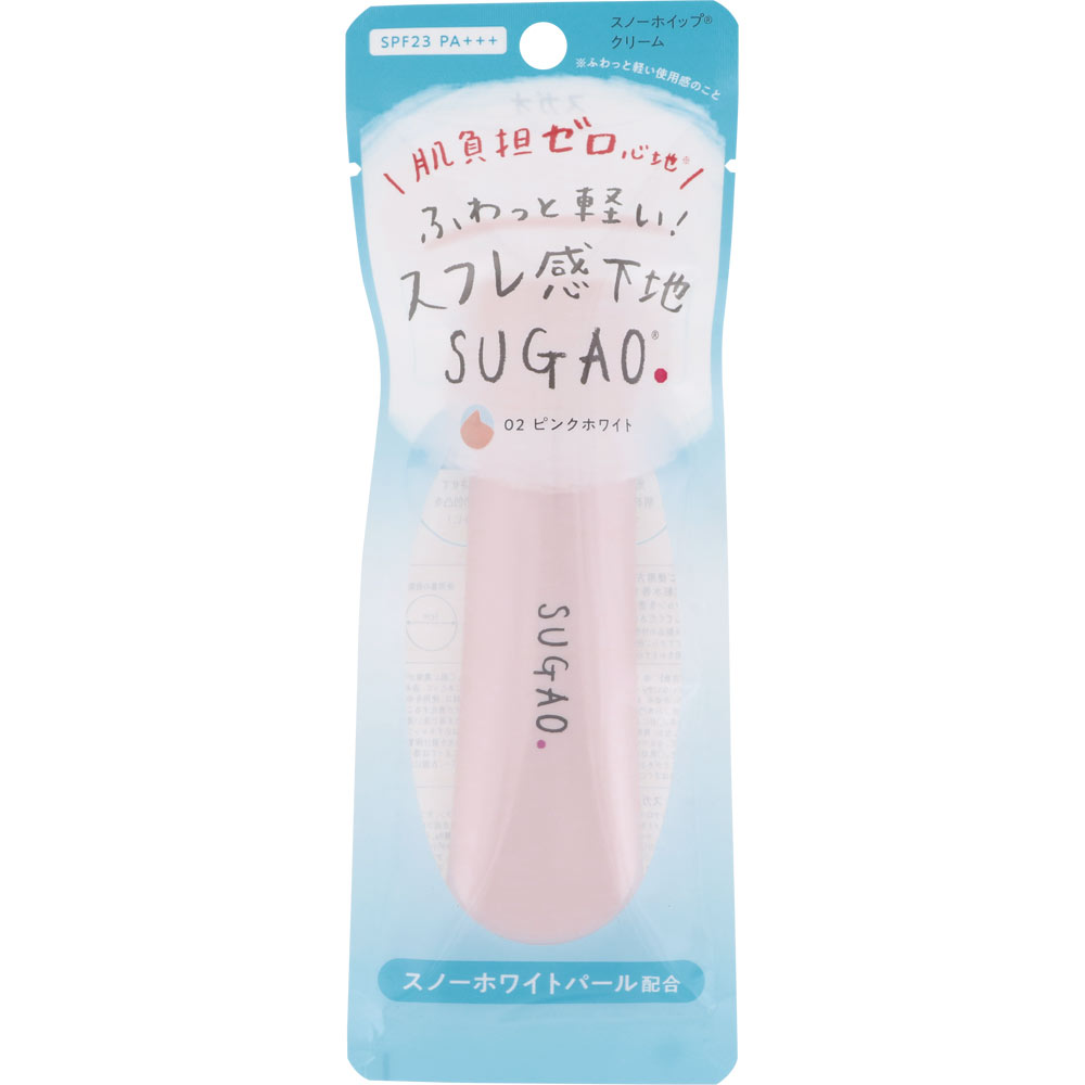 ＳＵＧＡＯ スノーホイップクリーム ピンクホワイト ２５ｇ ロート製薬