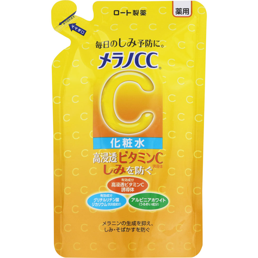 メラノＣＣ薬用しみ対策美白化粧水 替え １７０ｍｌ ロート製薬 (医薬部外品)