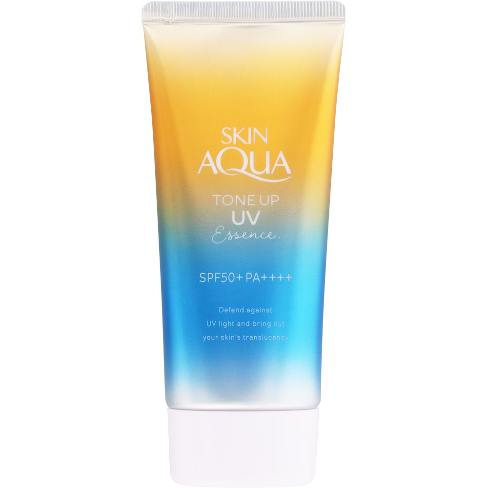 スキンアクアトーンアップUVエッセンスラテベージュ 80g ロート製薬