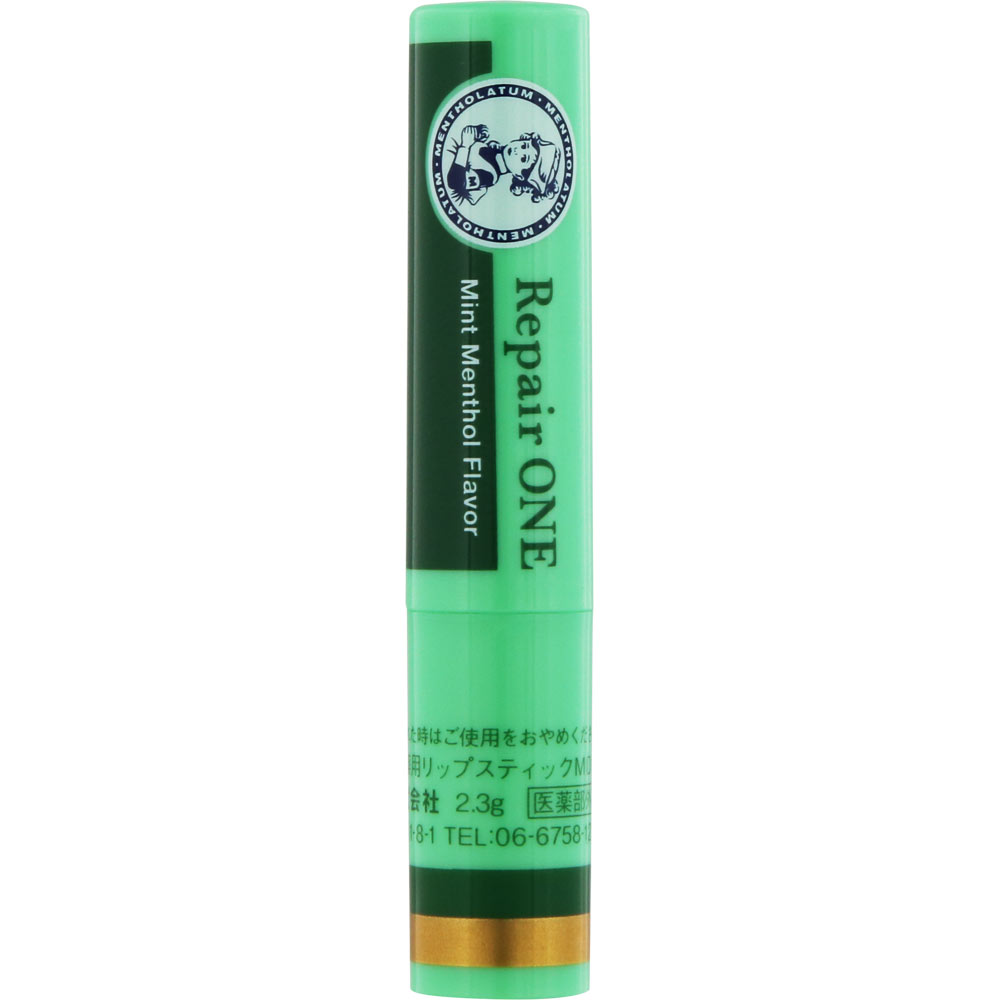 メンソレータム薬用リップ リペアワン ミントの香り ２．３ｇ ロート製薬 (医薬部外品)