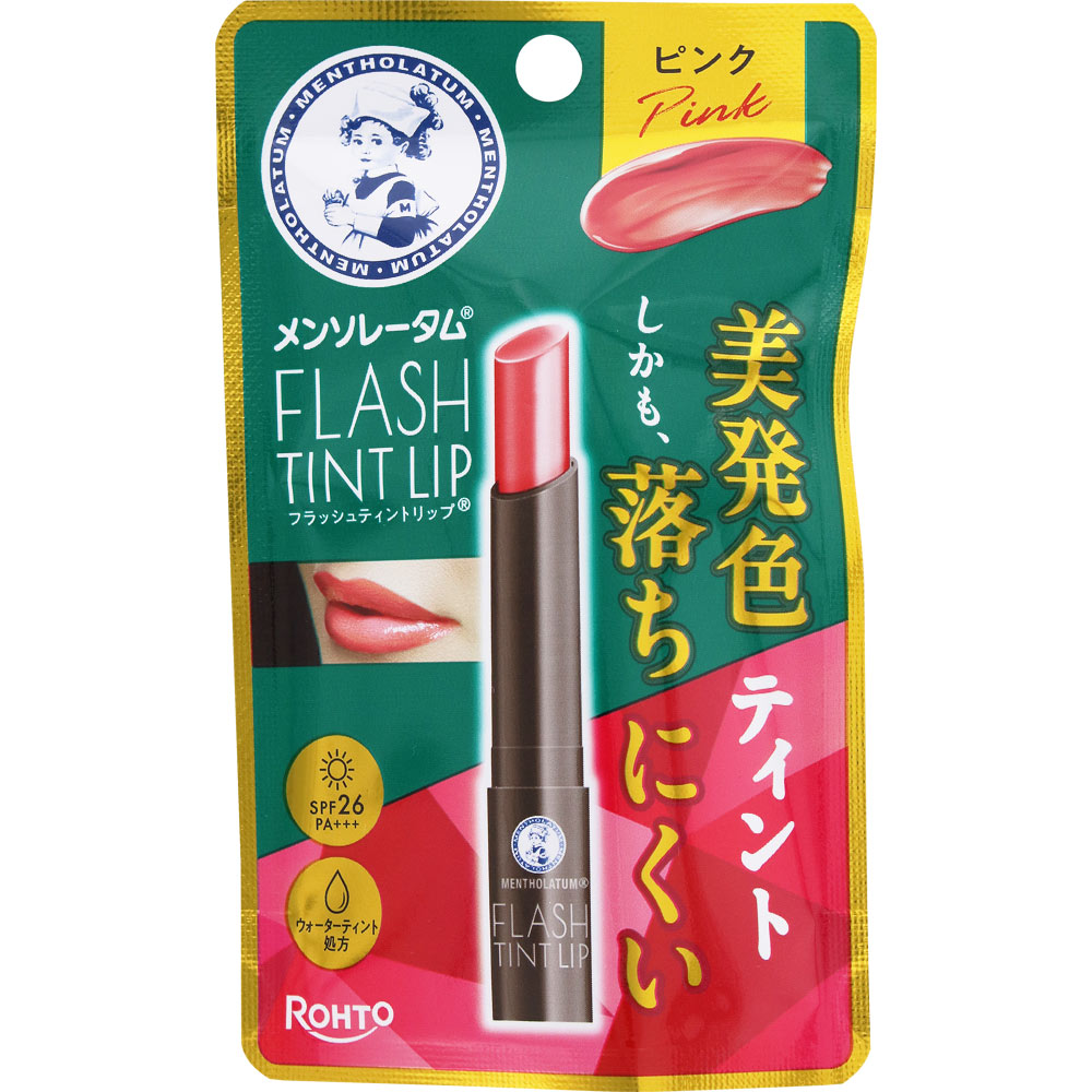 メンソレータム フラッシュティント ピンク ２．０ｇ ロート製薬