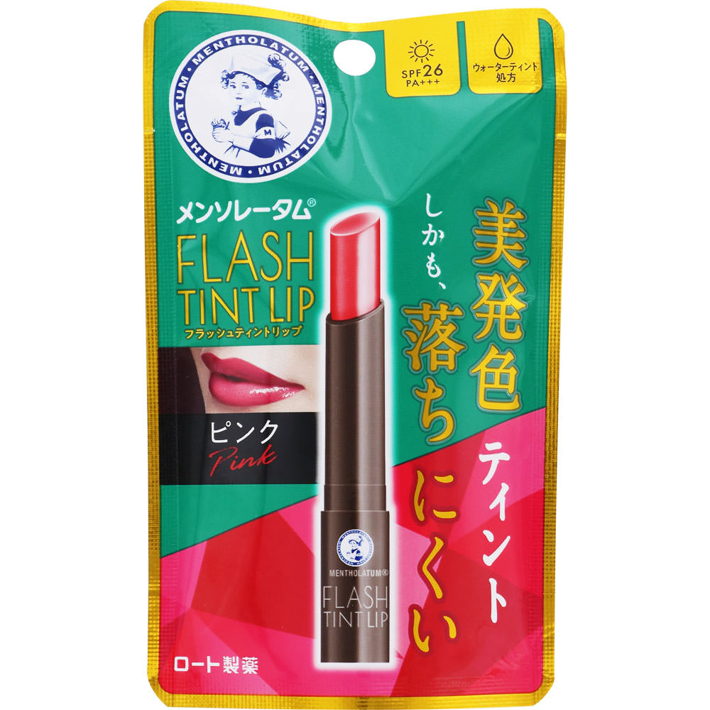 メンソレータム フラッシュティント ピンク ２．０ｇ ロート製薬