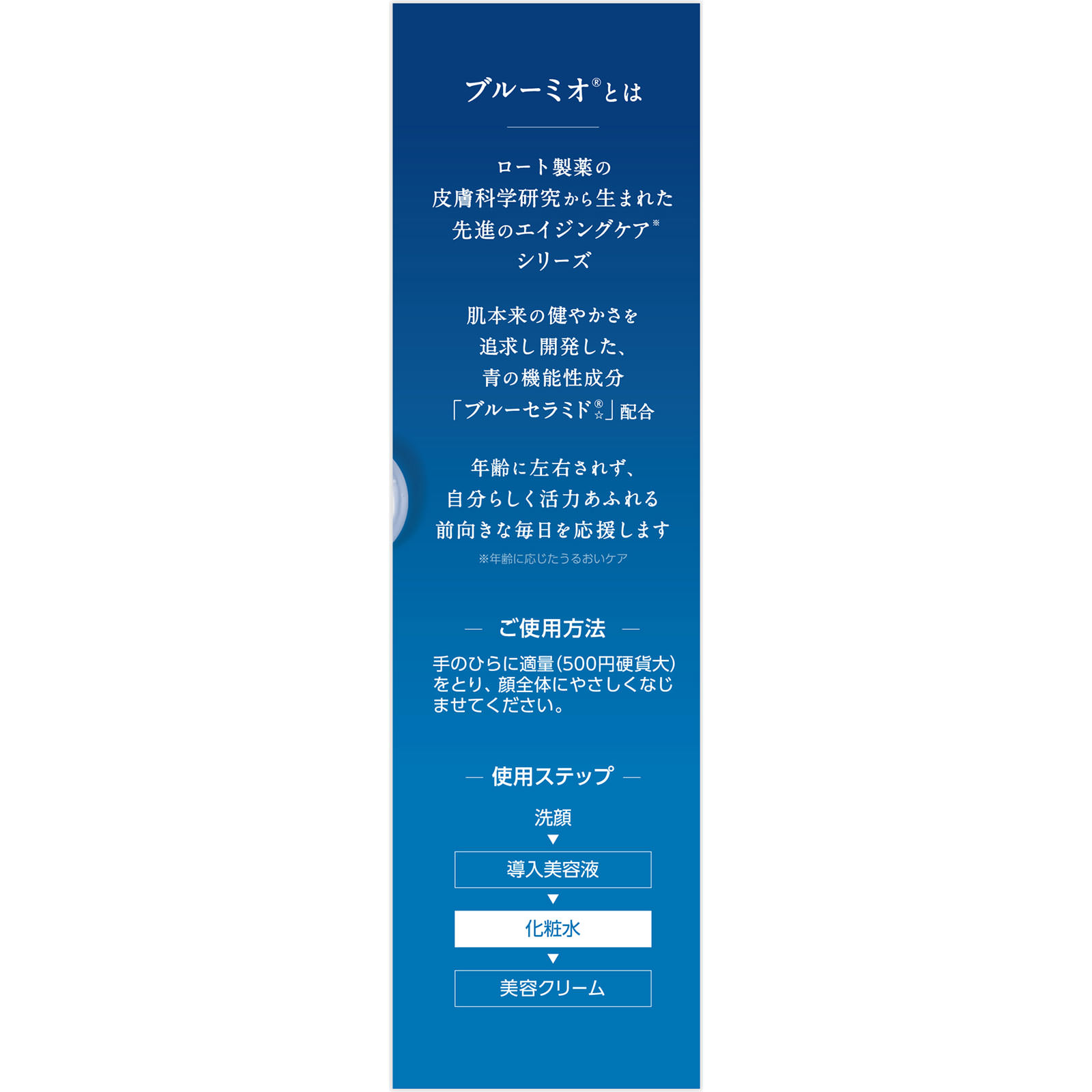 ブルーミオディープモイストローション １４５ｍｌ ロート製薬