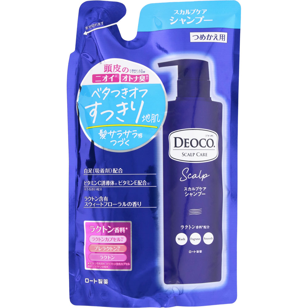 デオコスカルプケアシャンプー　つめかえ用 ３７０ｍｌ ロート製薬