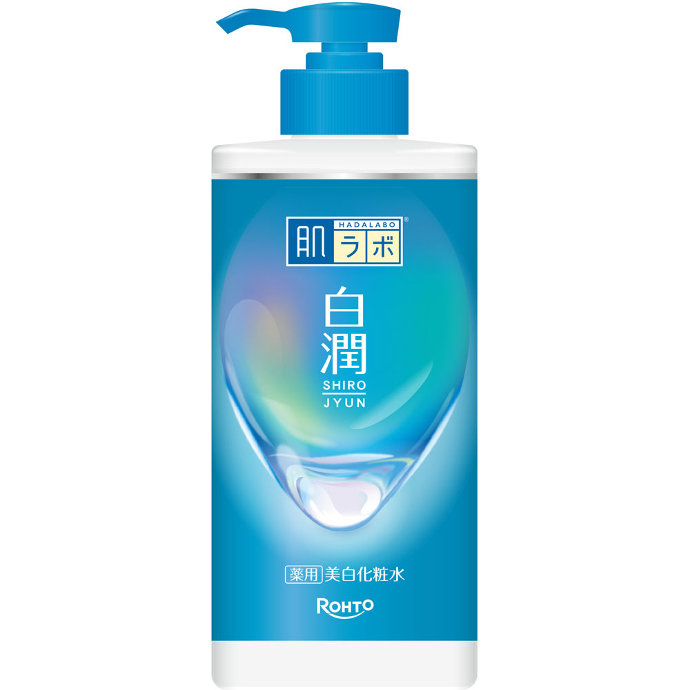 肌ラボ 白潤薬用美白化粧水 大容量ポンプ 400ml ロート製薬 (医薬部外品)