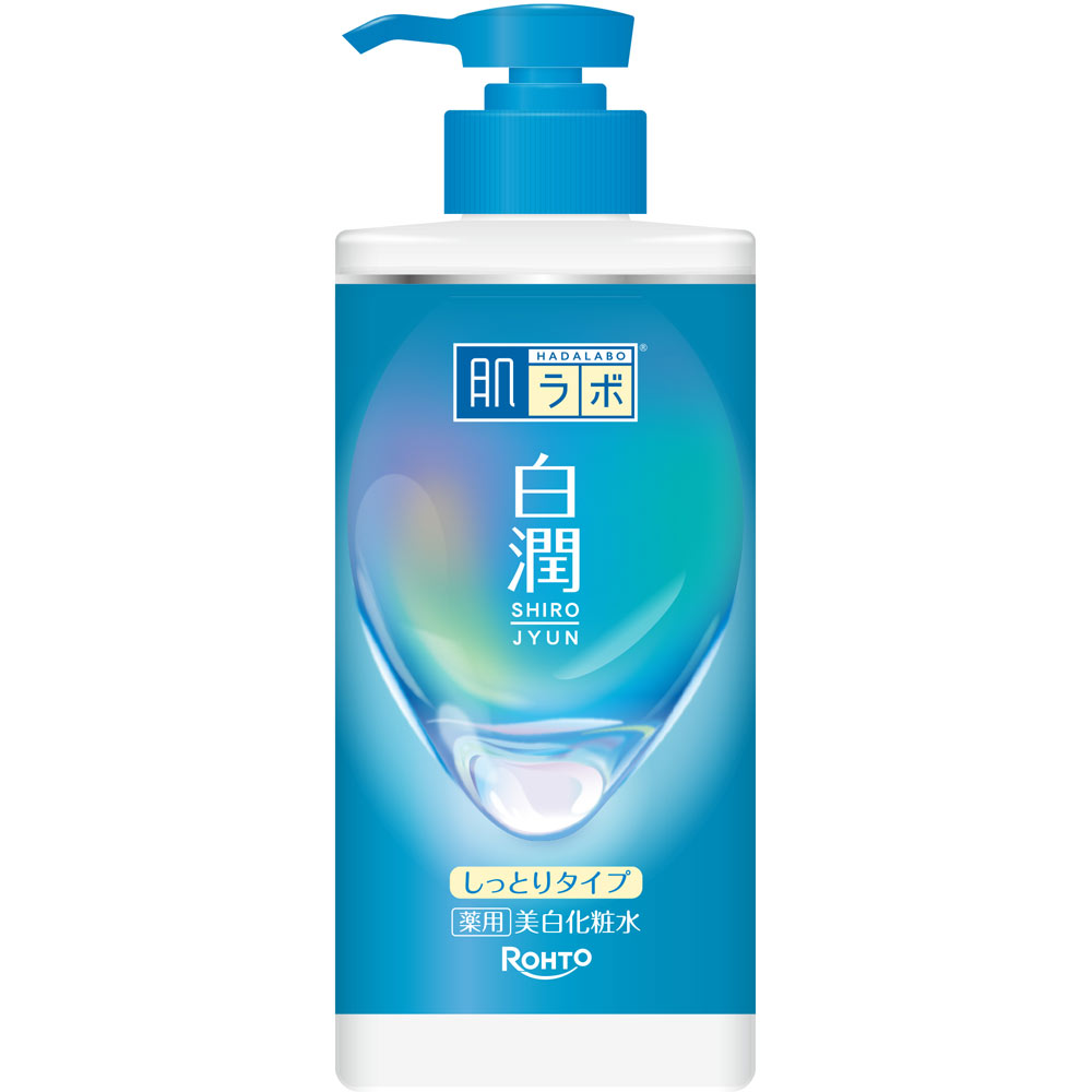肌ラボ　白潤薬用美白化粧水しっとり　大容量ポンプ ４００ｍｌ ロート製薬 (医薬部外品)