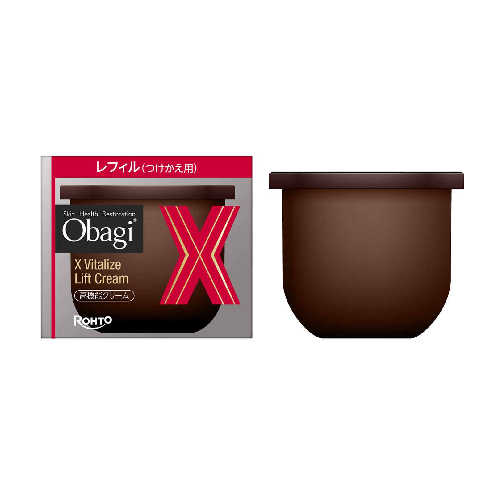 オバジX バイタライズ リフトクリーム つけかえレフィル 50g ロート製薬