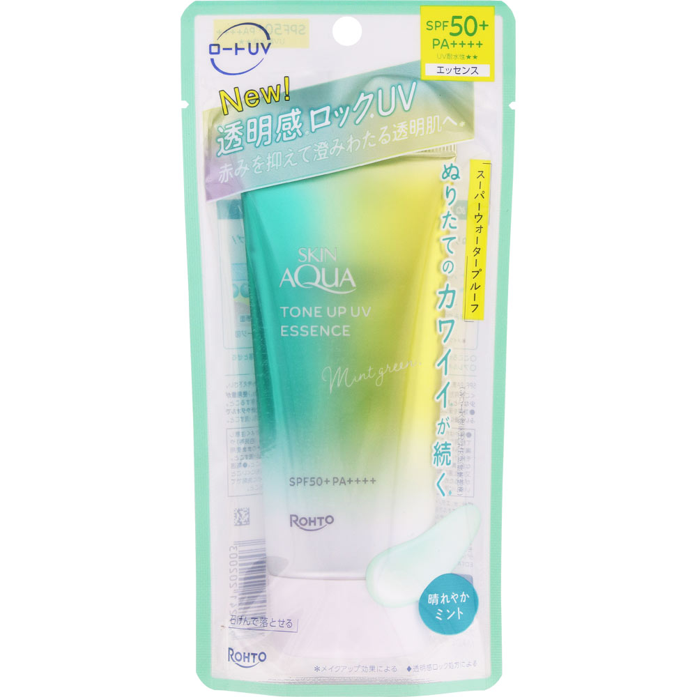 スキンアクアトーンアップUVエッセンスミント ７０ｇ ロート製薬