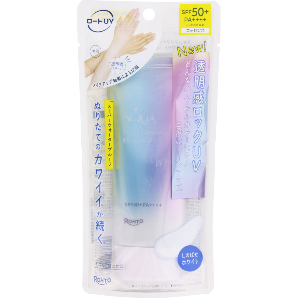 スキンアクアトーンアップUVエッセンスホワイト ７０ｇ ロート製薬