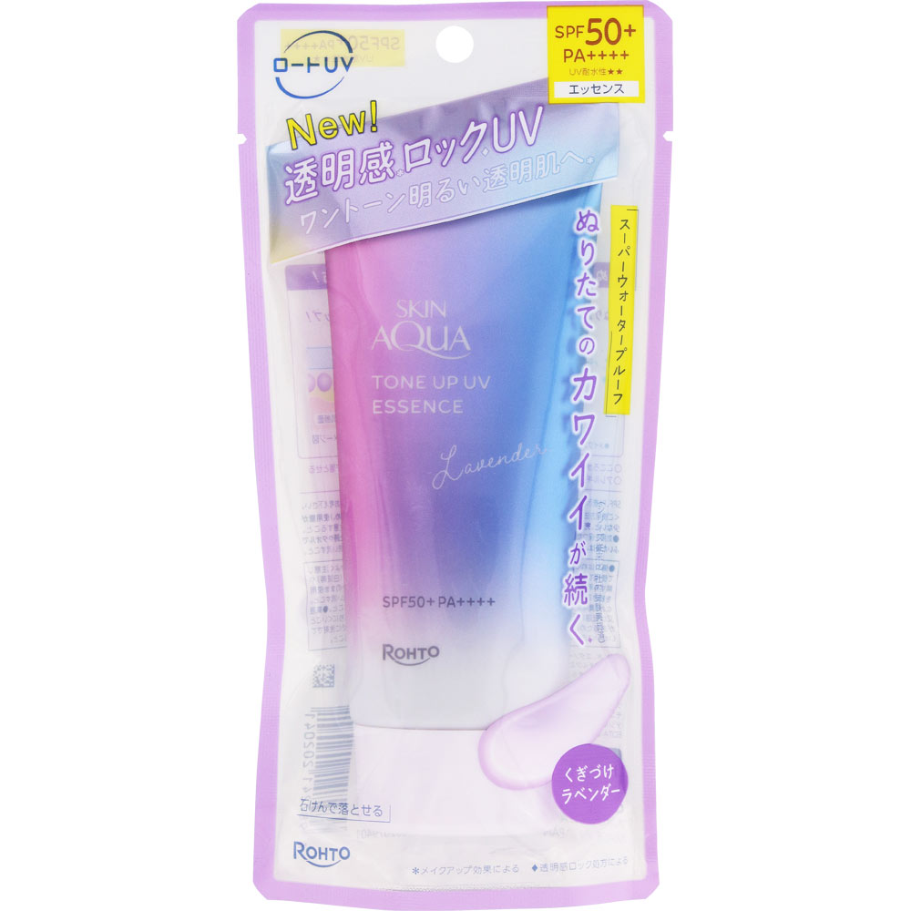 スキンアクアトーンアップＵＶエッセンスラベンダー ７０ｇ ロート製薬
