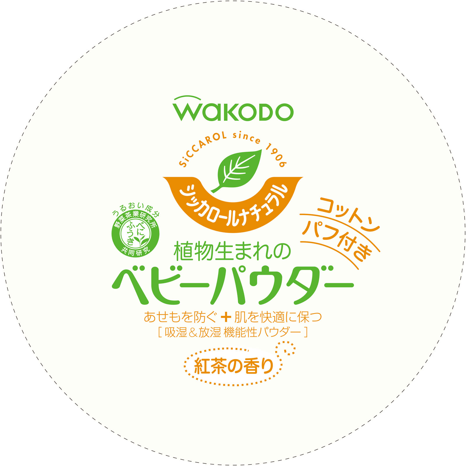 シッカロールナチュラル １２０ｇ 和光堂