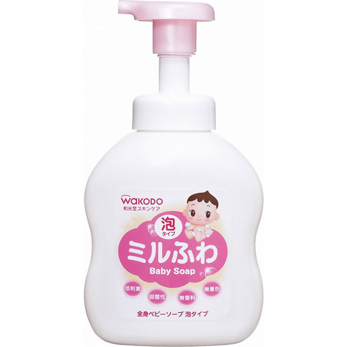 ミルふわ 全身ベビーソープ 泡タイプ ４５０ｍｌ 和光堂