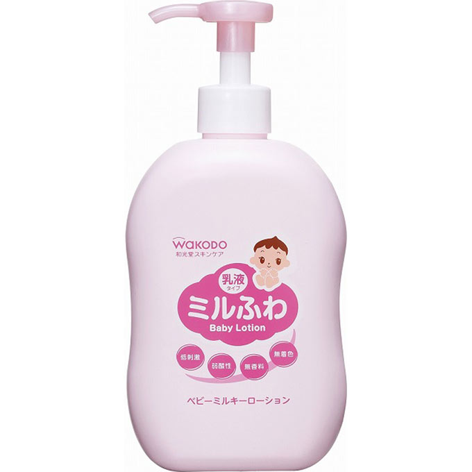 ミルふわ ベビーミルキーローション ポンプタイプ ３００ｍｌ 和光堂