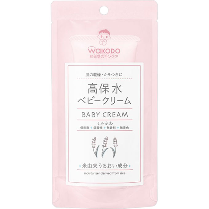 ミルふわ 高保水ベビークリーム ７０ｇ 和光堂