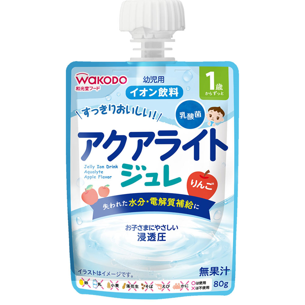 １歳からのＭＹジュレドリンク アクアライトりんご ８０ｇ 和光堂