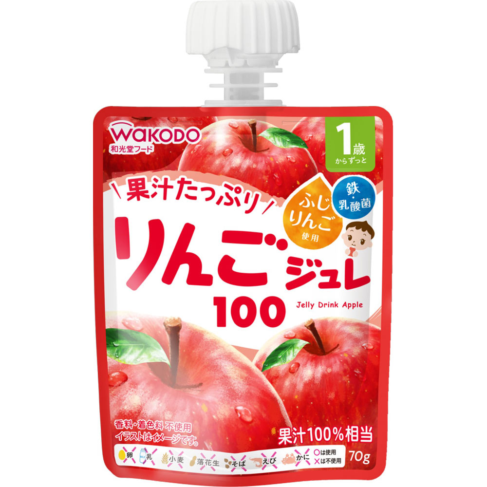 １歳からのＭＹジュレドリンク りんご１００ ７０ｇ 和光堂