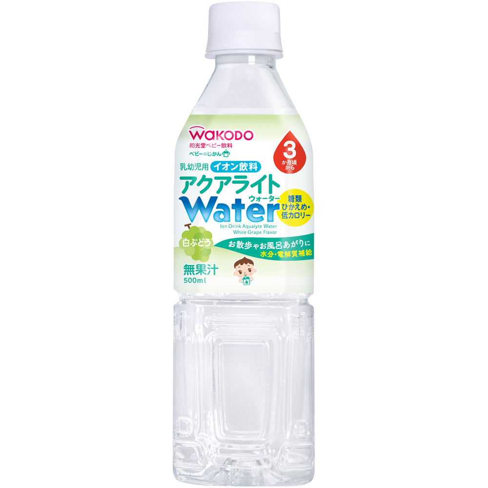 ベビーのじかん　アクアライトWater　白ぶどう ５００ｍｌ 和光堂
