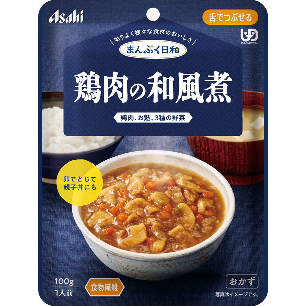 まんぷく日和　鶏肉の和風煮 １００ｇ 和光堂