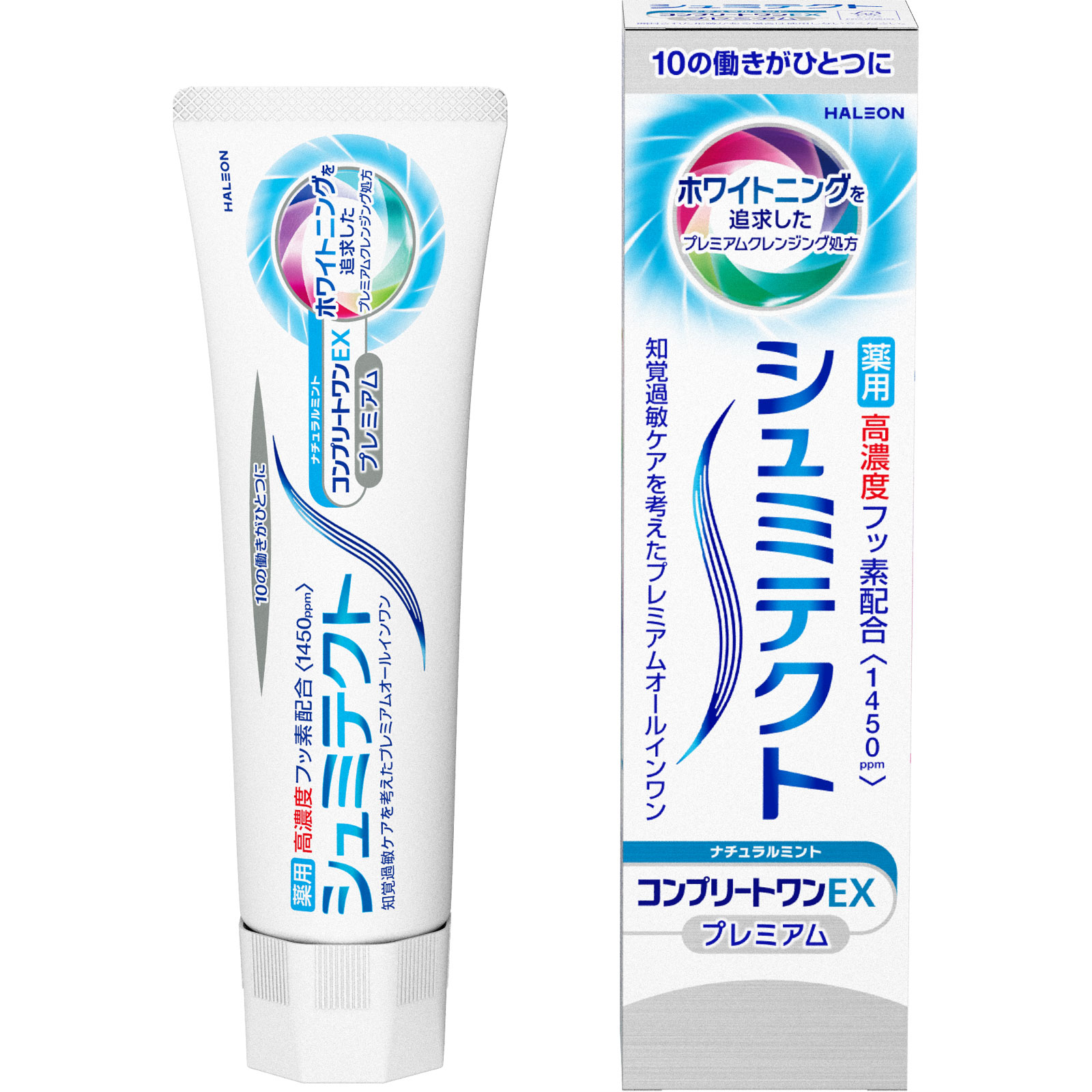 薬用シュミテクト　コンプリートワンＥＸ　プレミアム　ナチュラルミント ９０ｇ ヘイリオンジャパン (医薬部外品)