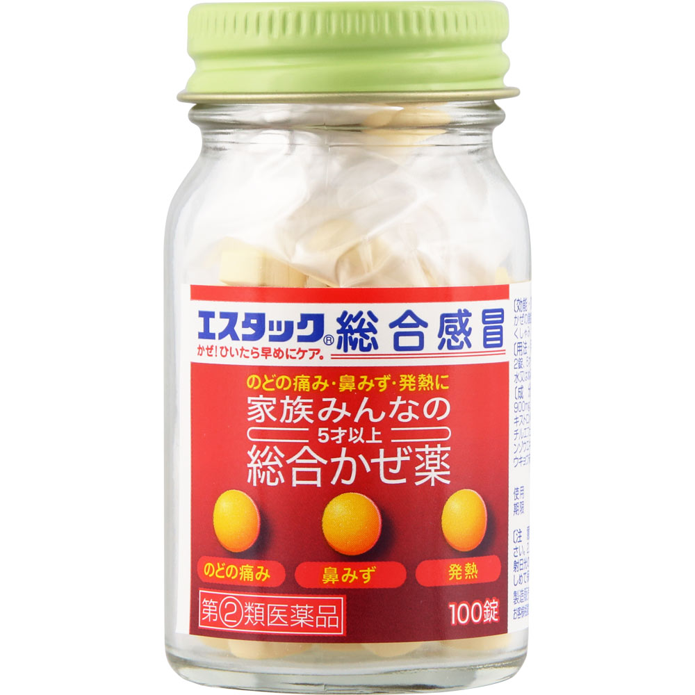 エスタック総合感冒 １００錠 エスエス製薬 【指定第2類医薬品】