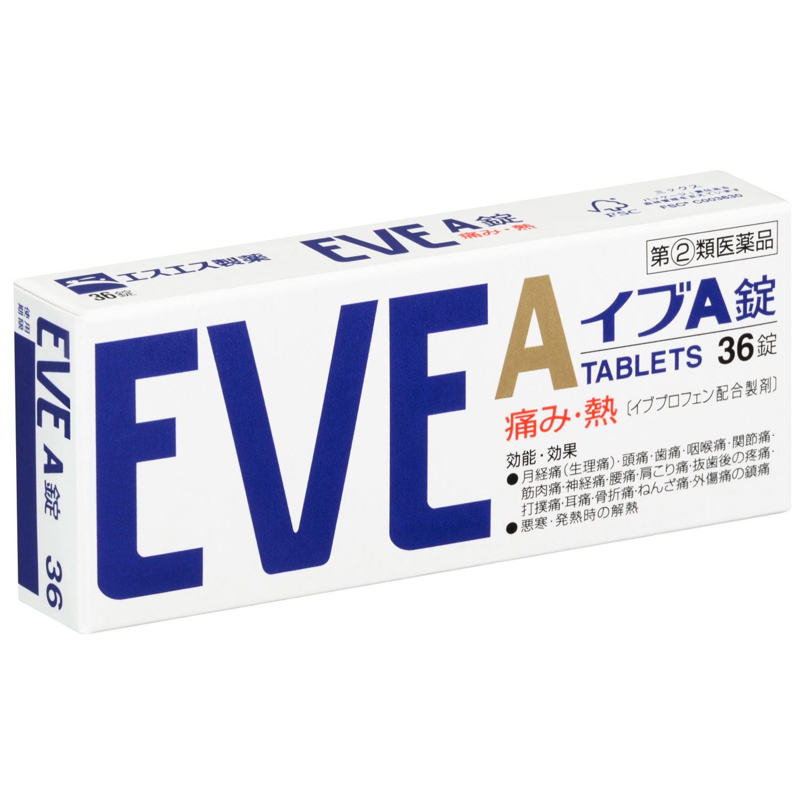 イブＡ ３６錠 エスエス製薬 【指定第2類医薬品】