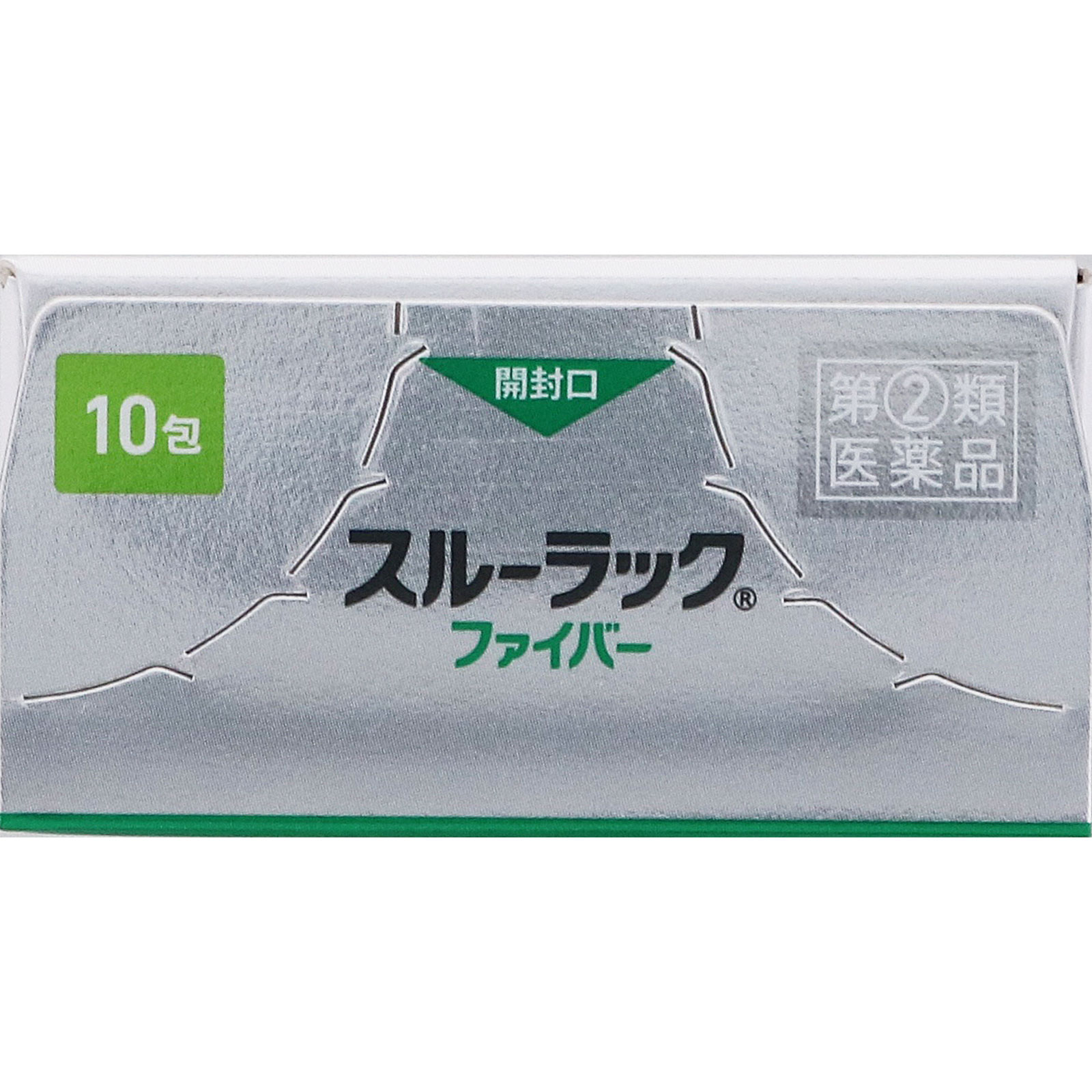 スルーラック ファイバー １０包 エスエス製薬 【指定第2類医薬品】