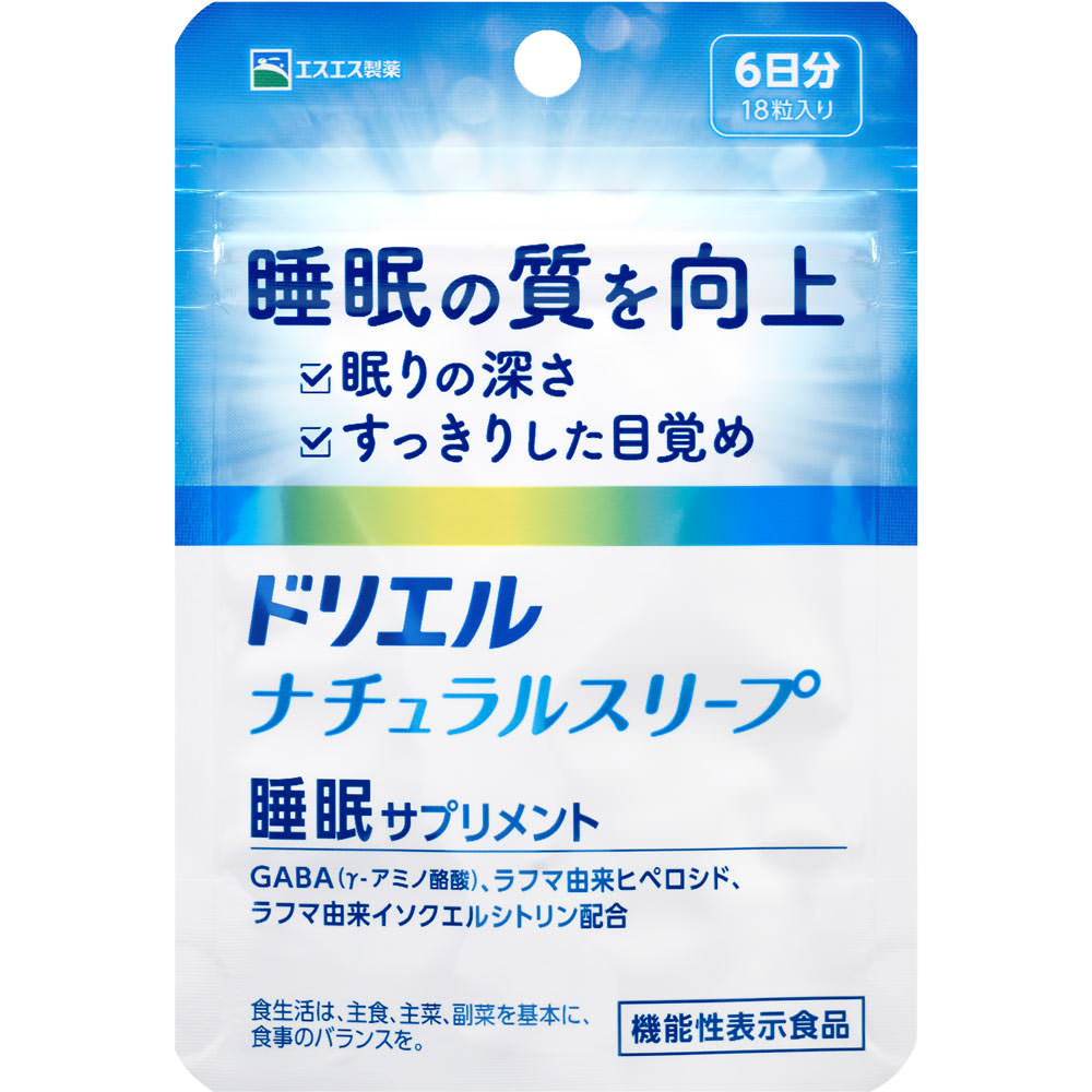 ドリエルナチュラルスリープ １８錠 エスエス製薬