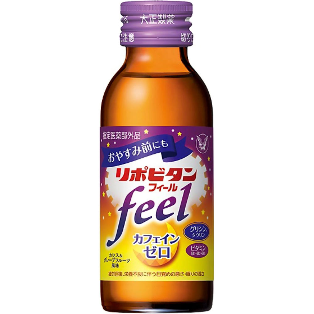 リポビタンフィール １００ｍＬ×６本 大正製薬 (指定医薬部外品)