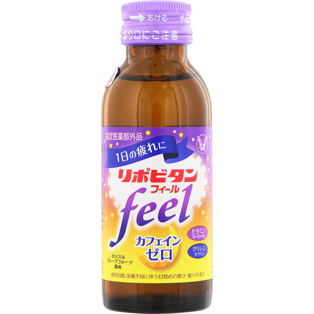 リポビタンフィール １００ｍＬ×６本 大正製薬 (指定医薬部外品)