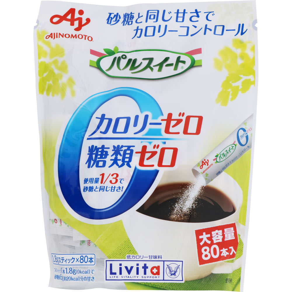 パルスイート カロリーゼロ ８０本 大正製薬