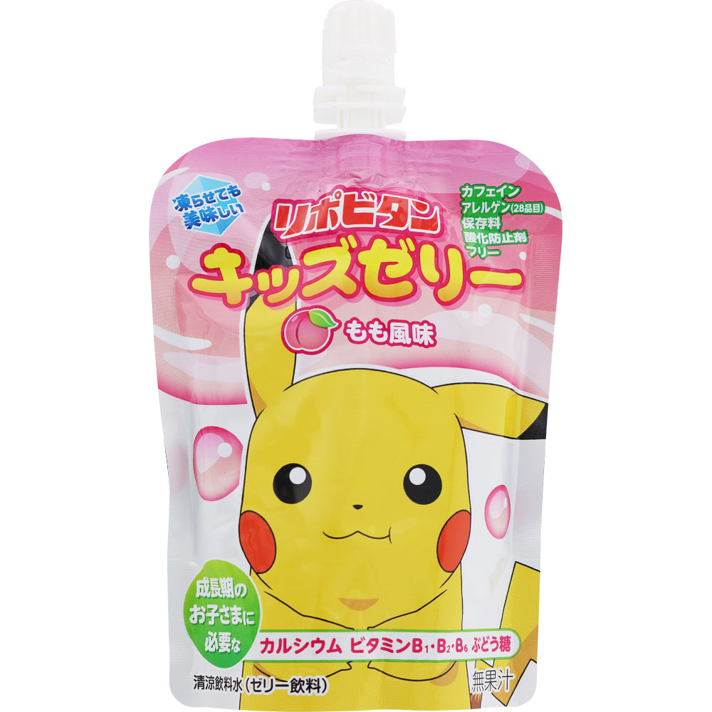 リポビタンキッズゼリーもも風味 １２５ｇ 大正製薬