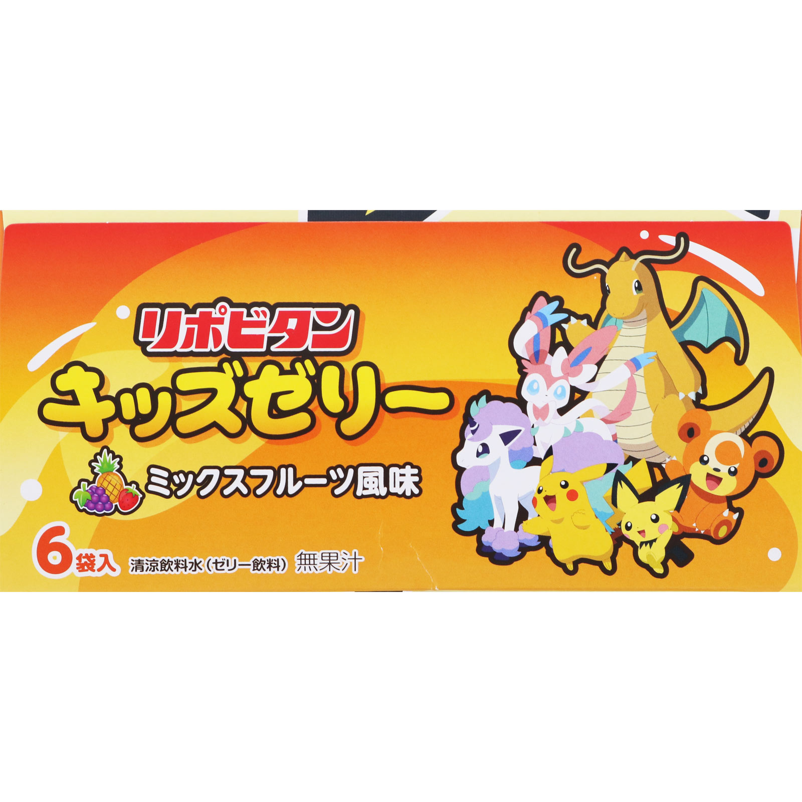 リポビタンキッズゼリー ミックスフルーツ風味 １２５ｇ×６袋 大正製薬