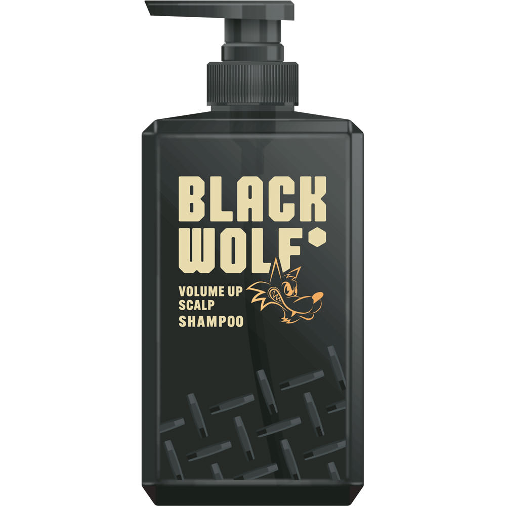 ブラックウルフボリュームアップスカルプシャンプー ３８０ｍＬ 大正製薬